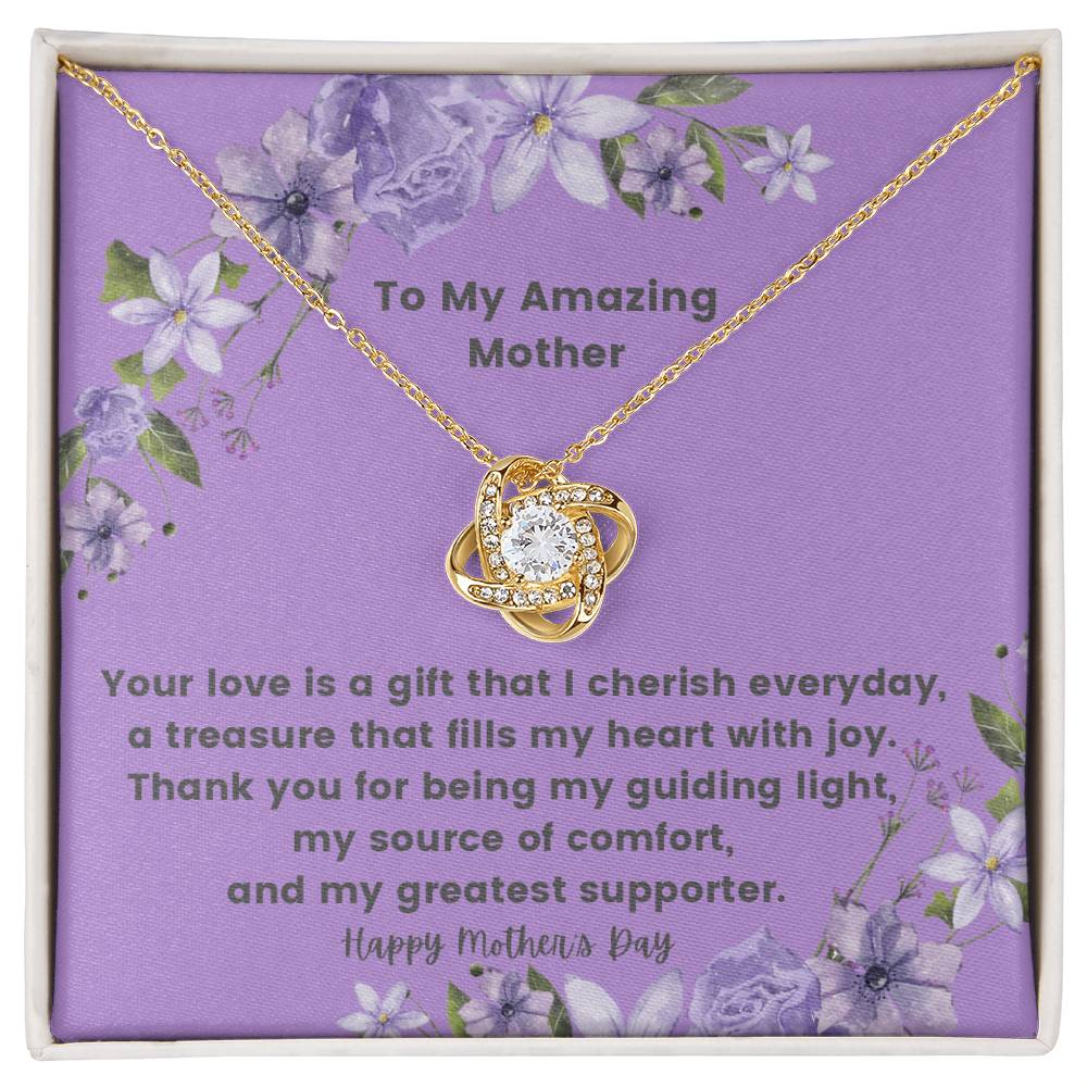 Amazing Mother Love Knot Necklace