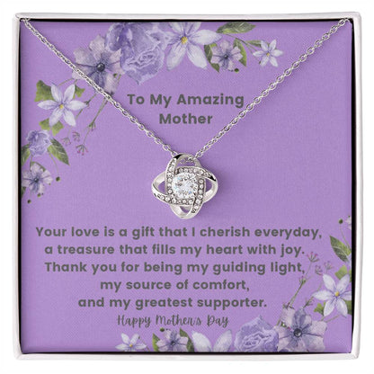Amazing Mother Love Knot Necklace